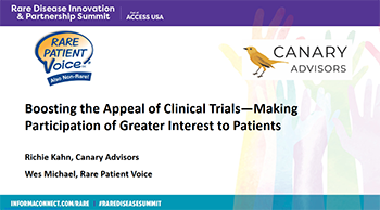 Boosting the Appeal of Clinical Trials—Making Participation of Greater Interest to Patients