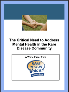 Critical Need to Address Mental Health in the Rare Disease Community